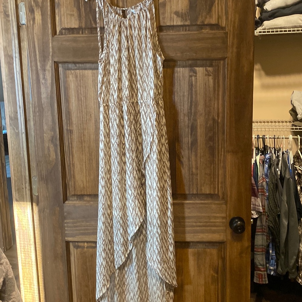 Ladies size small tie dress high low